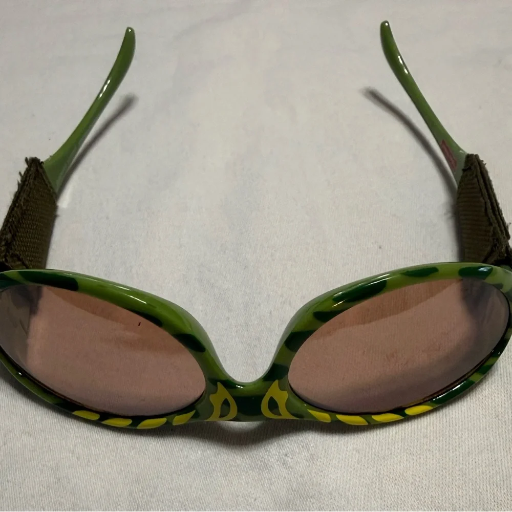 Green Dinosaur Pattern Sunglasses